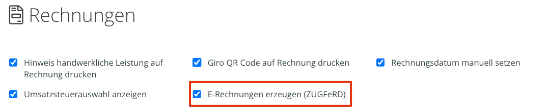 rechnung-support-02-Einstellung-ERechnung-erzeugen