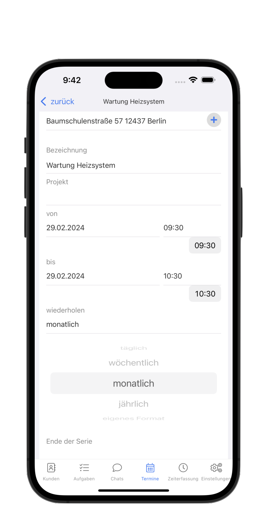 terminverwaltung-02-serientermin-mobil